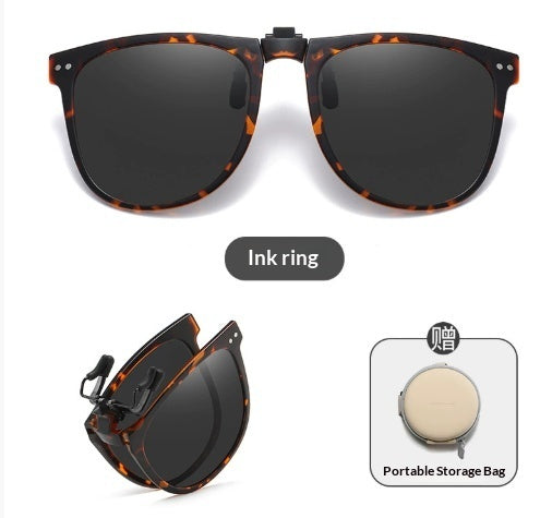 Foldable Polarized Sunglass Clips UV Protection Fashionable Lightweight