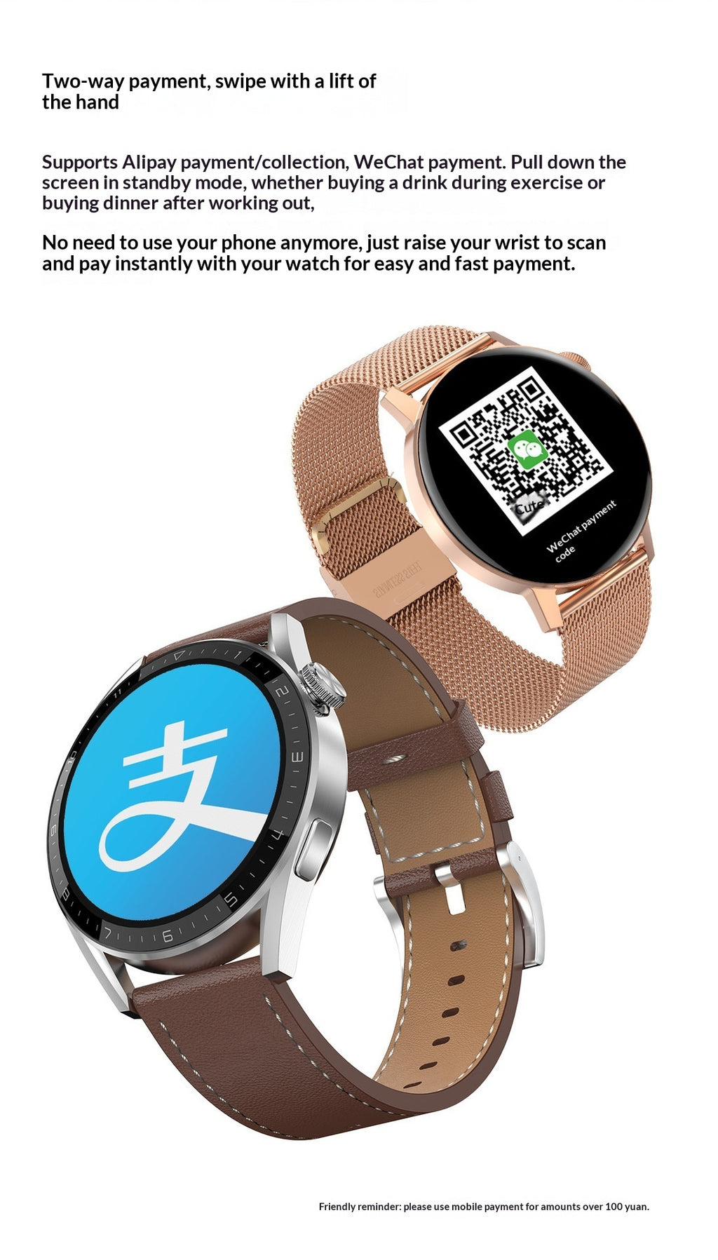 Intelligent Multifunctional Blood Pressure Waterproof Watch